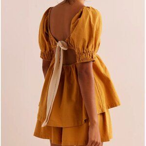 Free People Donnie Short Set Optic White Size Medium NWT